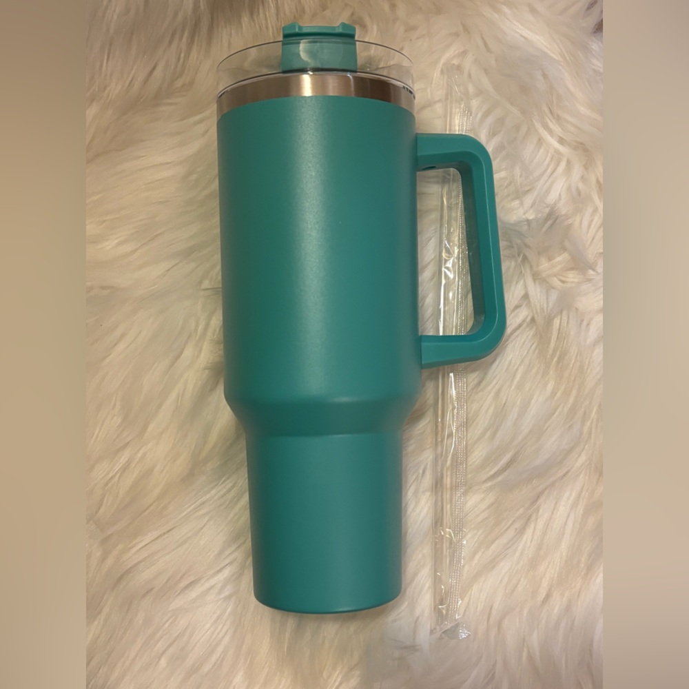 40 oz Teal Tumbler